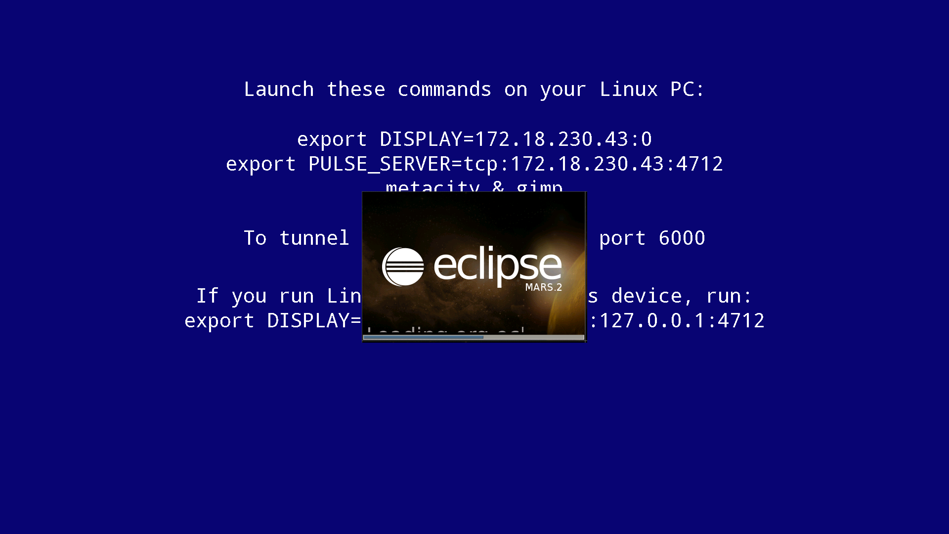 OpenStack openning eclipseIDE by XServer 01.png